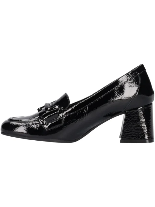 Mocassino con tacco largo Melluso da donna nero