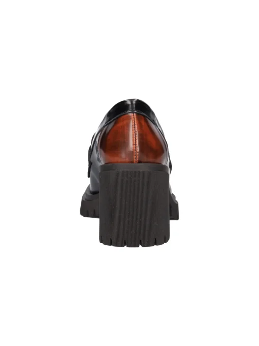 Mocassino con tacco largo Liviana da donna nero