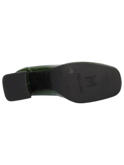 Mocassino con tacco largo Melluso da donna verde