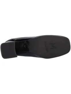Mocassino con tacco largo Melluso da donna nero
