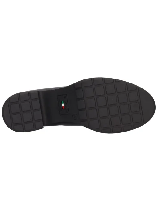 Mocassino con tacco largo Nero Giardini da donna nero