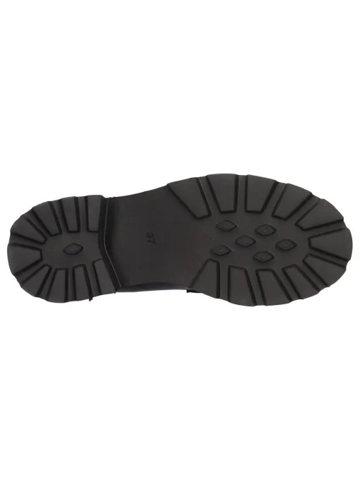 Mocassino con tacco largo Cristin da donna nero