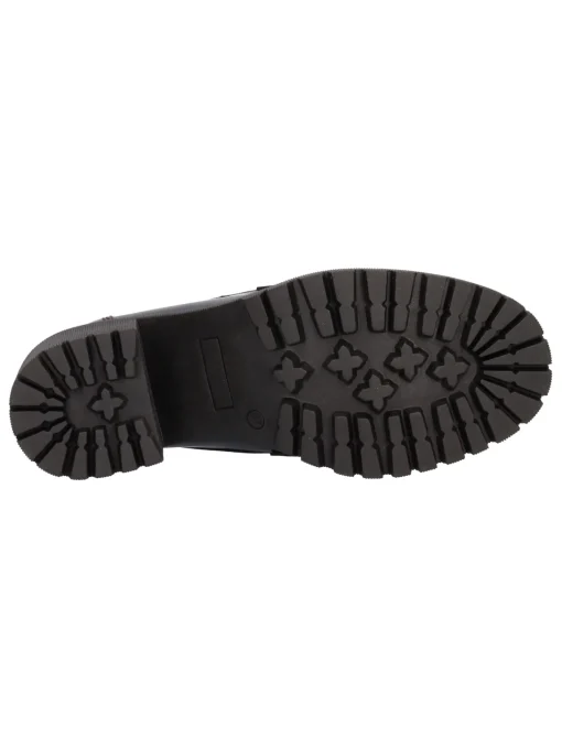 Mocassino con tacco largo Liviana da donna nero