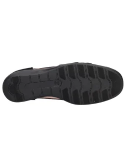 Mocassino con zeppa bassa Confort da donna nero