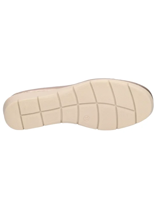Mocassino con zeppa bassa Valleverde da donna bronzo