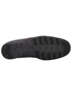 Mocassino con zeppa bassa Confort da donna testa di moro
