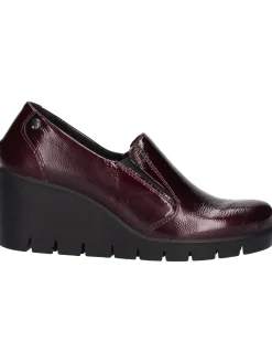 Mocassino con zeppa Enval Soft da donna bordeaux