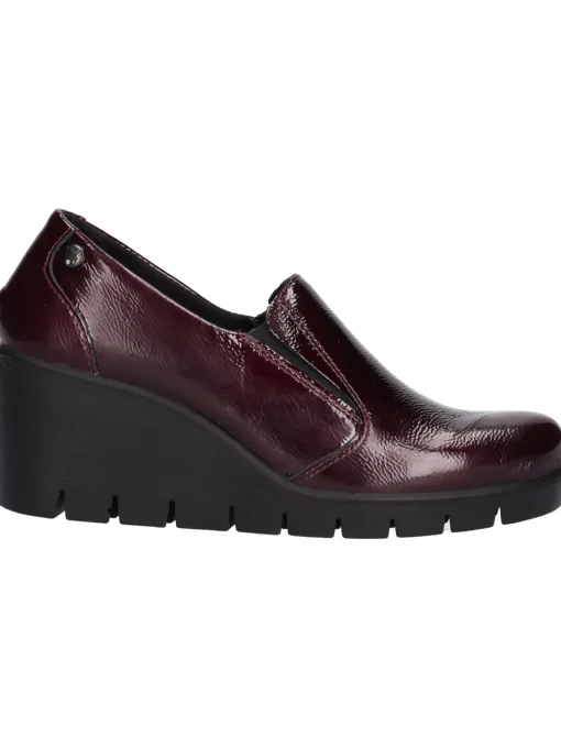Mocassino con zeppa Enval Soft da donna bordeaux