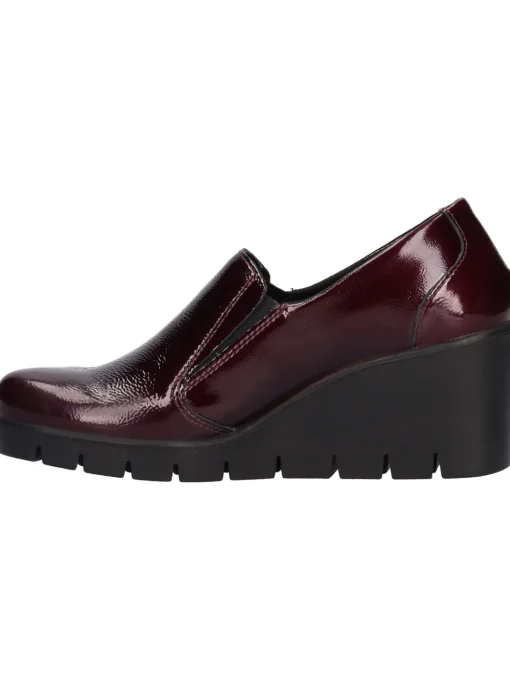 Mocassino con zeppa Enval Soft da donna bordeaux