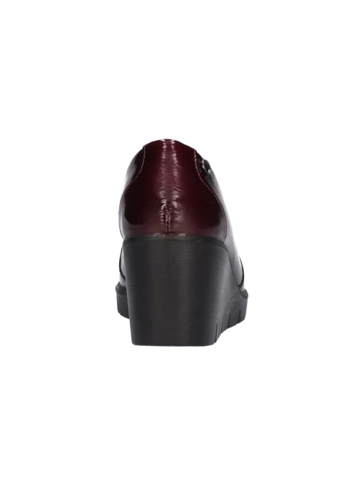 Mocassino con zeppa Enval Soft da donna bordeaux