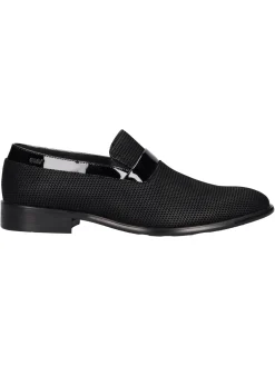 Mocassino elegante Gianmarco Venturi da uomo nero