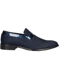 Mocassino elegante Gianmarco Venturi da uomo blu