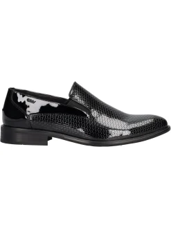 Mocassino elegante Gianmarco Venturi da uomo nero