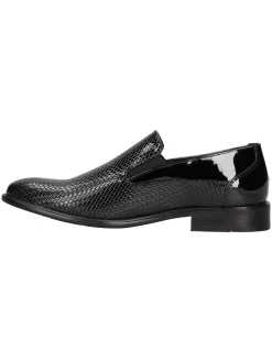Mocassino elegante Gianmarco Venturi da uomo nero