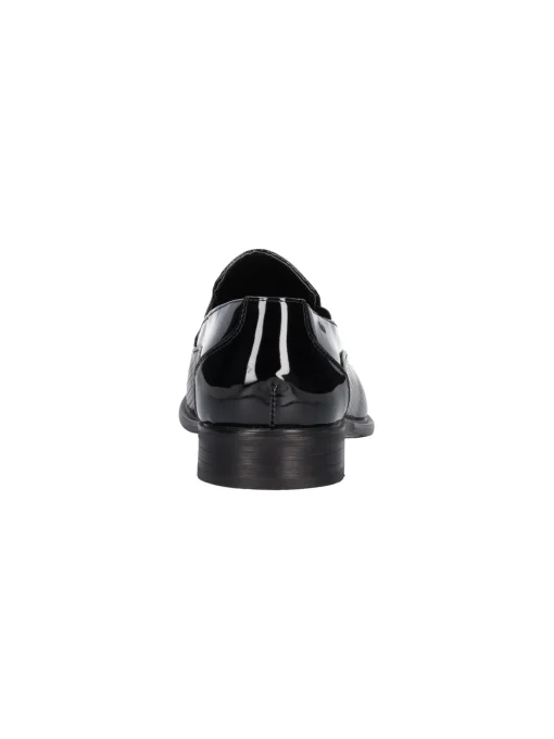 Mocassino elegante Gianmarco Venturi da uomo nero
