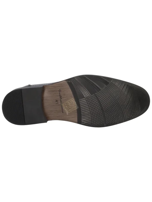 Mocassino elegante Gianmarco Venturi da uomo nero