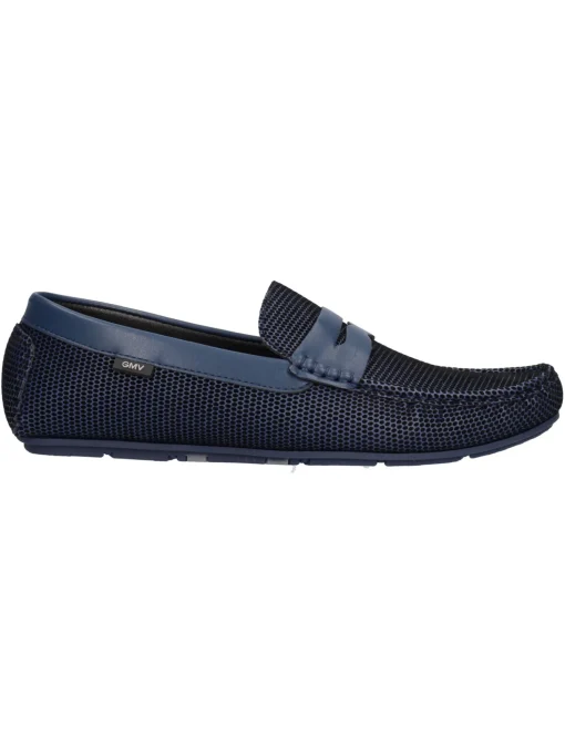 Mocassino Gianmarco Venturi da uomo blu