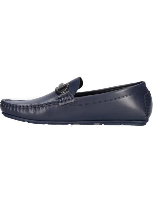 Mocassino Gianmarco Venturi da uomo blu