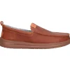 Mocassino Hey Dude Wally Grip da uomo cuoio