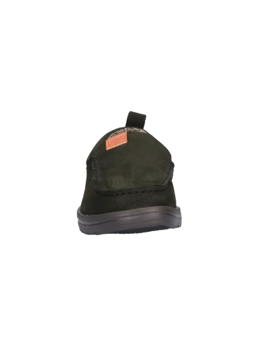 Mocassino Hey Dude Wally Grip da uomo nero
