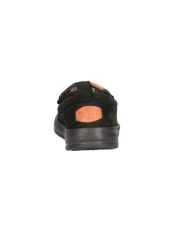 Mocassino Hey Dude Wally Grip da uomo nero