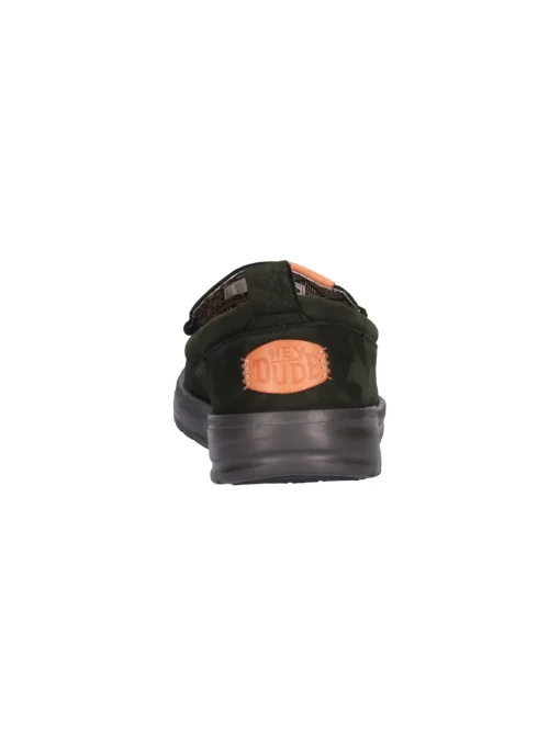 Mocassino Hey Dude Wally Grip da uomo nero