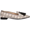 Mocassino Liviana da donna nero e beige