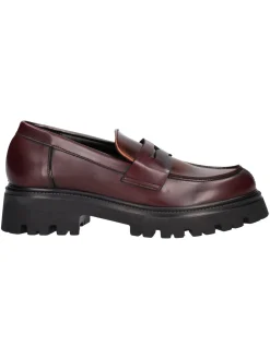 Mocassino Liviana da donna bordeaux
