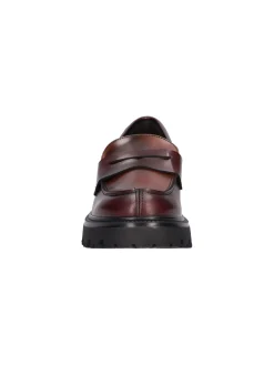 Mocassino Liviana da donna bordeaux