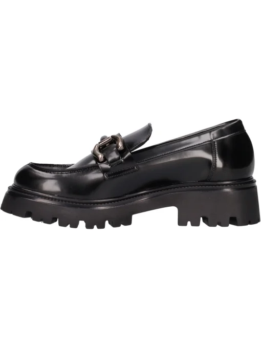 Mocassino Liviana da donna nero