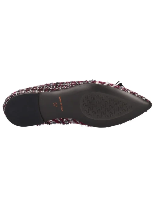 Mocassino Liviana da donna bordeaux