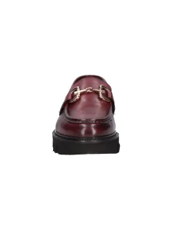 Mocassino Melluso da donna bordeaux