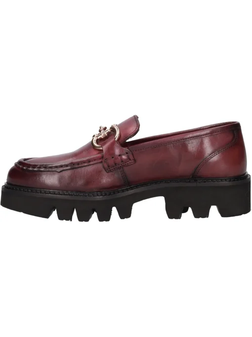 Mocassino Melluso da donna bordeaux