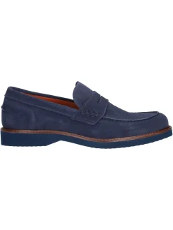 Mocassino Nero Giardini da uomo blu