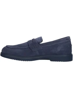 Mocassino Nero Giardini da uomo blu