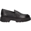 Mocassino platform Nero Giardini da donna nero