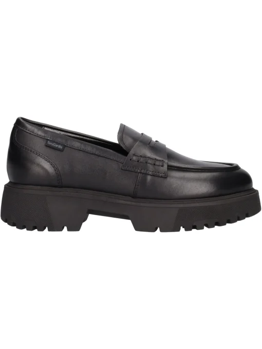 Mocassino platform Nero Giardini da donna nero