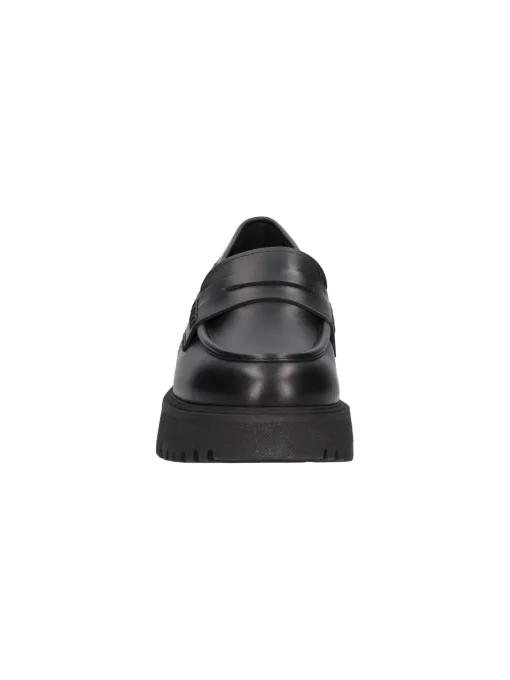 Mocassino platform Nero Giardini da donna nero