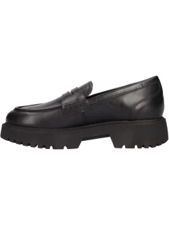 Mocassino platform Nero Giardini da donna nero