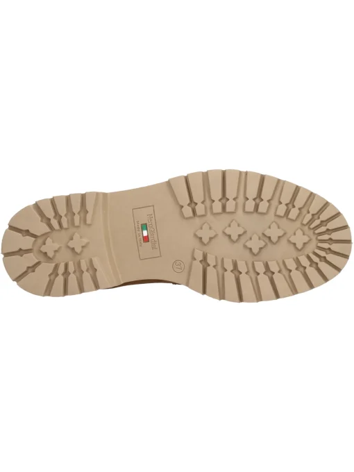 Mocassino platform Nero Giardini da donna cuoio