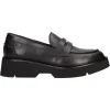 Mocassino platform Stonefly da donna nero