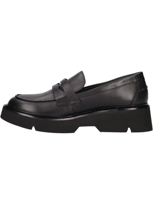 Mocassino platform Stonefly da donna nero