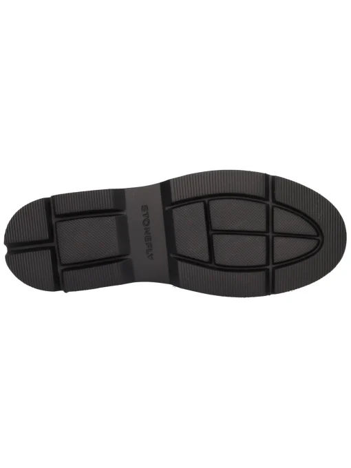 Mocassino platform Stonefly da donna nero