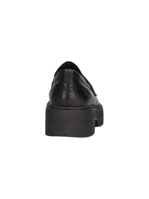 Mocassino tacco basso Geox Spherica da donna nero