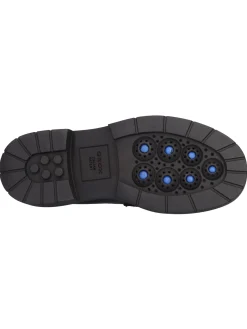 Mocassino tacco basso Geox Spherica da donna nero