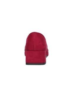 Mocassino tacco basso Liviana da donna bordeaux