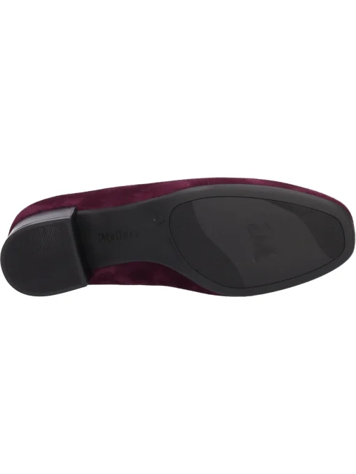 Mocassino tacco basso Melluso da donna bordeaux
