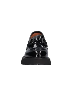 Mocassino tacco largo Albano da donna nero