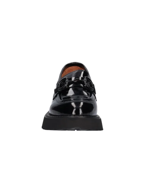 Mocassino tacco largo Albano da donna nero