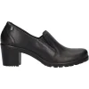 Mocassino tacco largo Enval Soft da donna nero